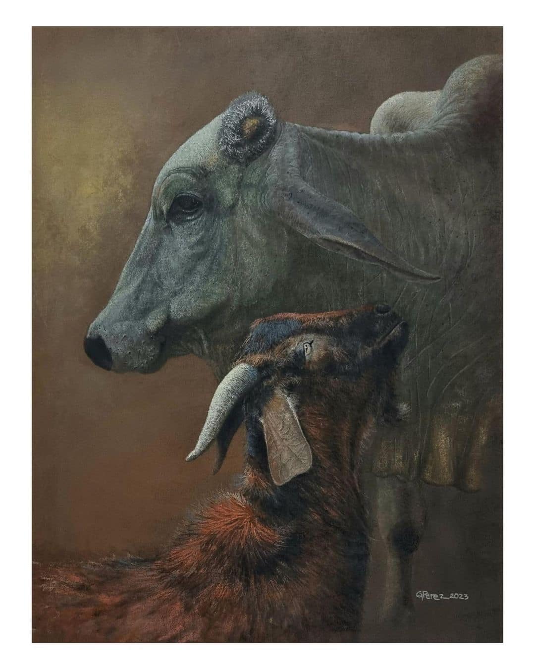 These “Brilliant” Artworks Use Pastel as a Medium
